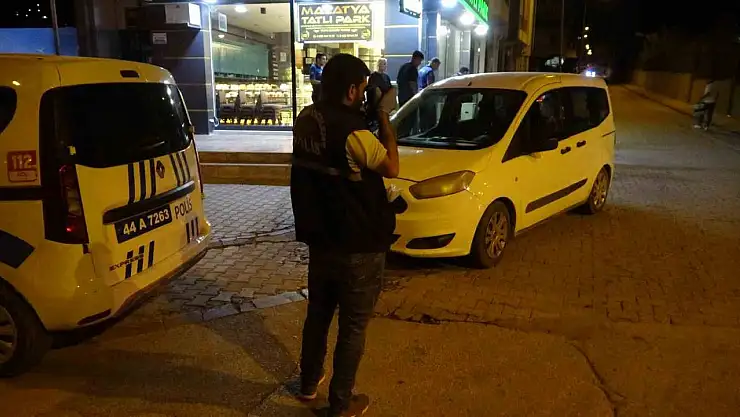Malatya'da silahlı kavga: 1 yaralı