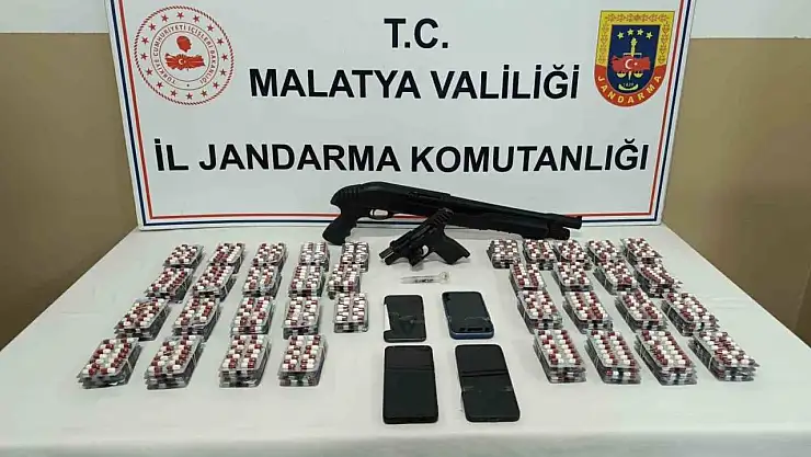 Malatya'da uyuşturucu operasyonu: 4 gözaltı