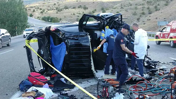 Malatya'daki feci kazada ölenlerin kimlikleri belli oldu