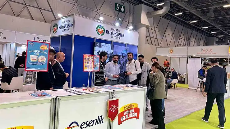 Malatya'nın helal sertifikalı ürünleri büyük ilgi gördü