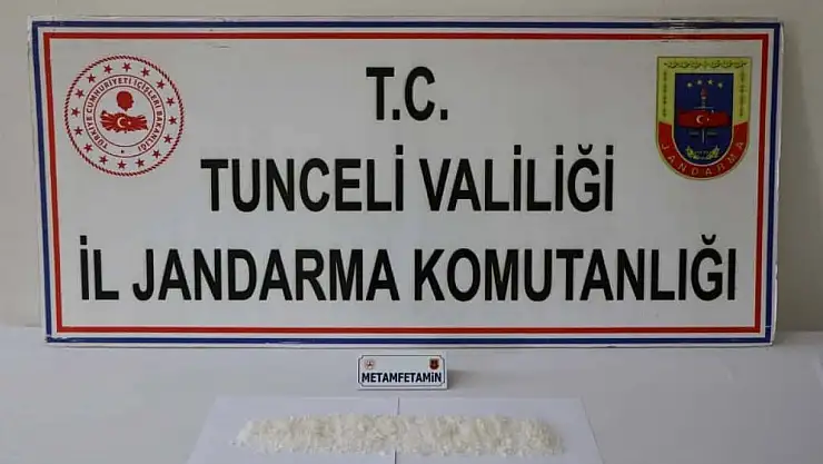 Tunceli'de metamfetamin operasyonu: 3 bin içimlik uyuşturucu ele geçirildi