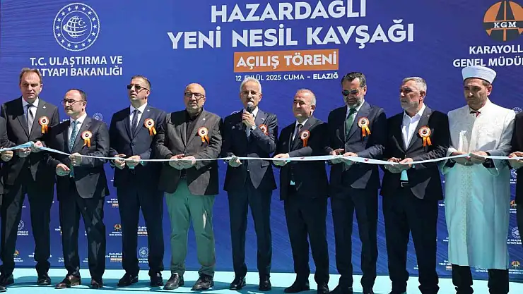 Ulaştırma ve Altyapı Bakanı Uraloğlu: 'Elazığ'a 54 milyar 252 milyonluk yatırımlar gerçekleştirdik'