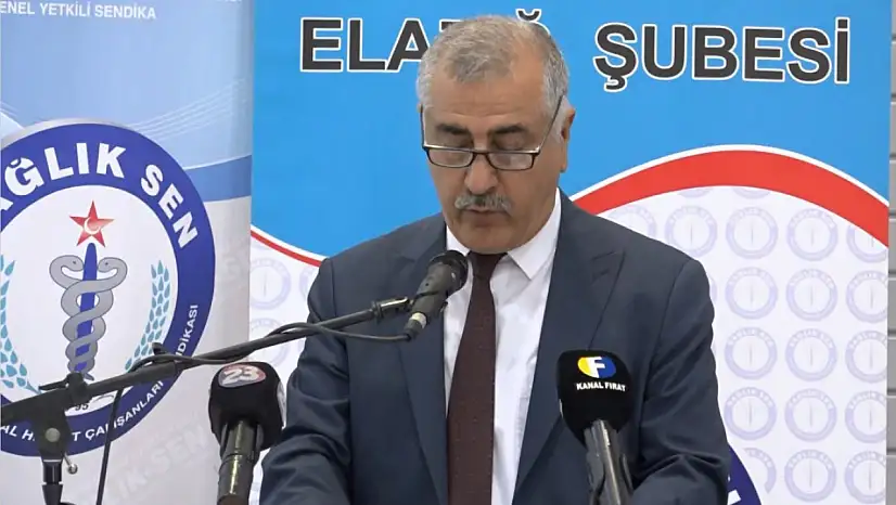 Sağlık-Sen Elazığ'da Selçuk Kılıç Güven Tazeledi