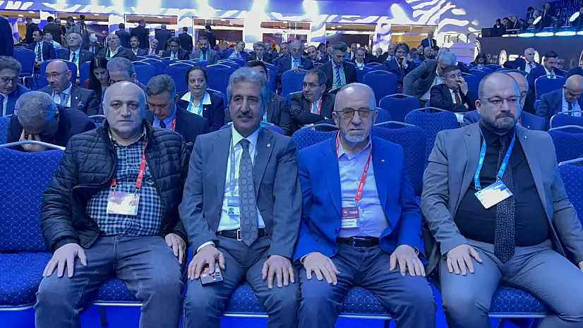ELAZIĞ TİCARET BORSASI HEYETİ TOBB GENEL KURULU'NA KATILDI