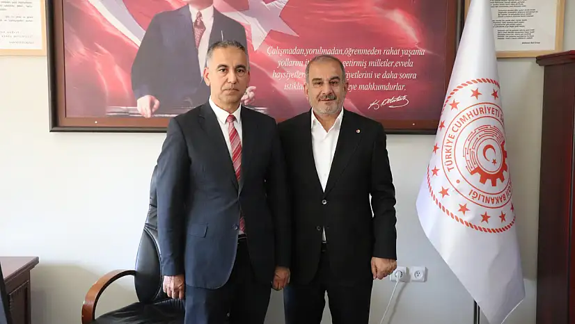 BAŞKAN ALAN'DAN KURUM MÜDÜRLERİNE ZİYARET