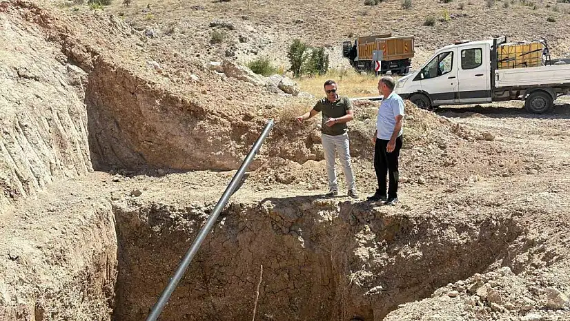 Akçadağ'da Kurtuşağı ve Büyükköy Mahallelerinin içme suyu sorunu çözülüyor