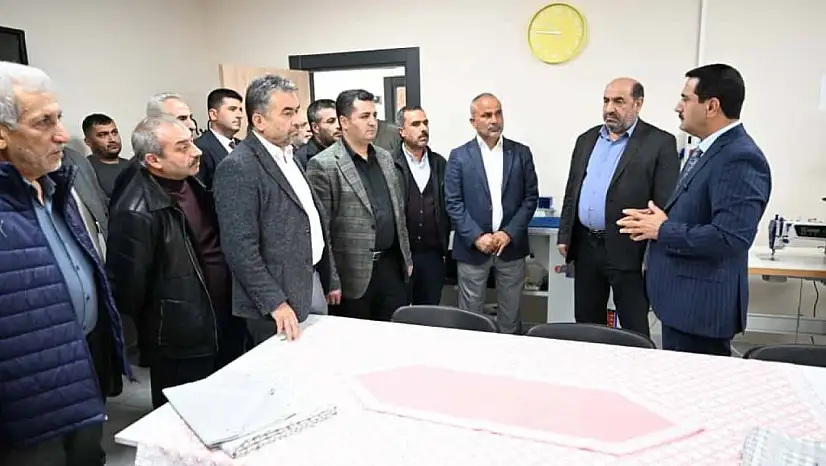 Başkan Taşkın, tamamlanan projeleri teşkilatla inceledi