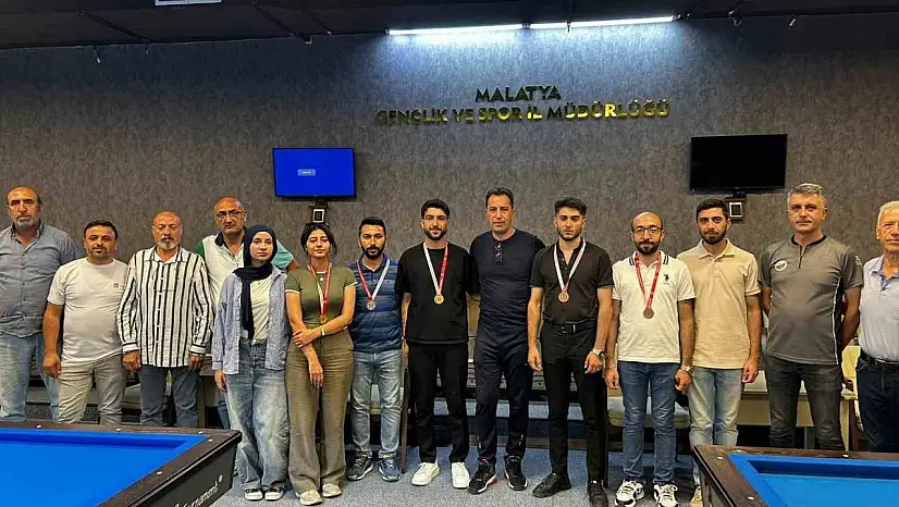 Bilardoda Elazığlı sporcudan başarı