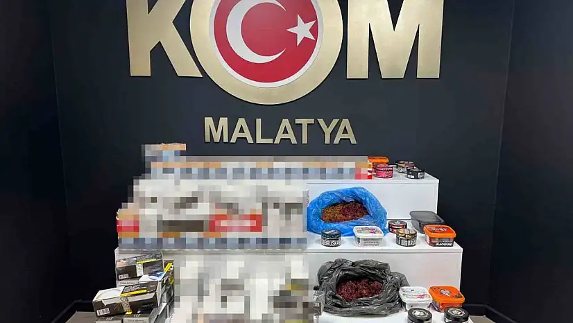 Malatya'da kaçakçılık operasyonları