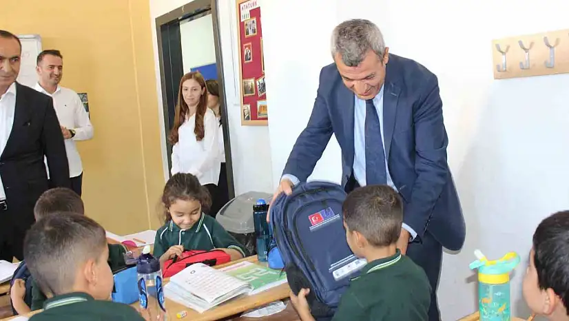 TKDK Malatya'dan kırsaldaki öğrencilere eğitim seti desteği