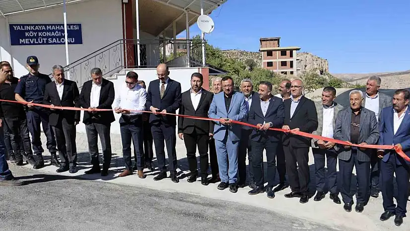 Yalınkaya Mahallesi'nde Cami ve Sosyal Tesislerin açılışı gerçekleştirildi