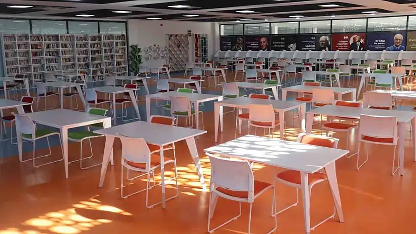 Yeşilyurt Belediyesi'nden Çilesiz Mahallesi'ne 250 kişilik kütüphane