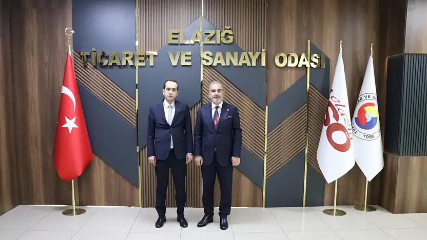 KOVANCILAR KAYMAKAMI UYAR'DAN BAŞKAN ALAN'A ZİYARET