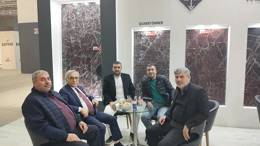 Elazığ OSB'den İzmir Mermer Fuarı'na Güçlü Temsil