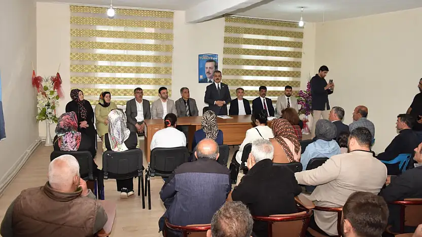 AK Parti Elazığ Milletvekili Prof. Dr. Keleş'den Maden'de Vatandaş ve Esnafla Buluşması