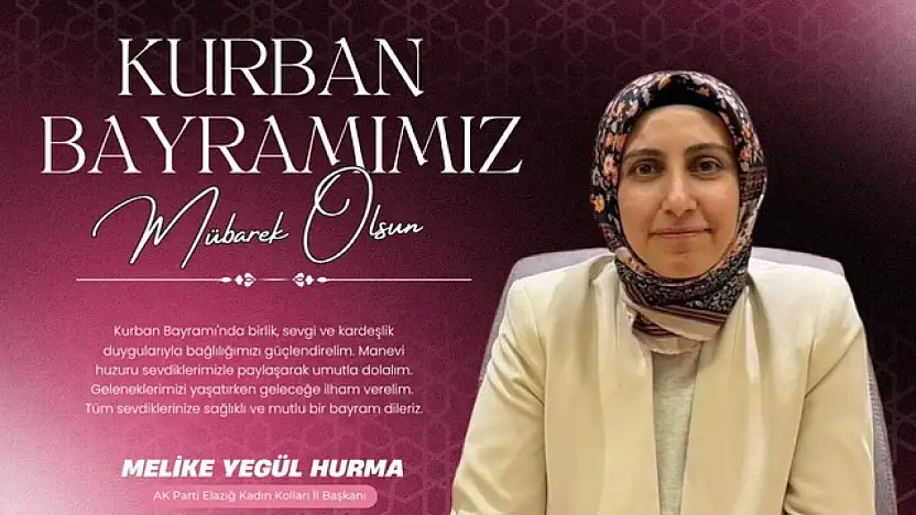 Başkan Hurma'dan Kurban Bayramı Mesajı