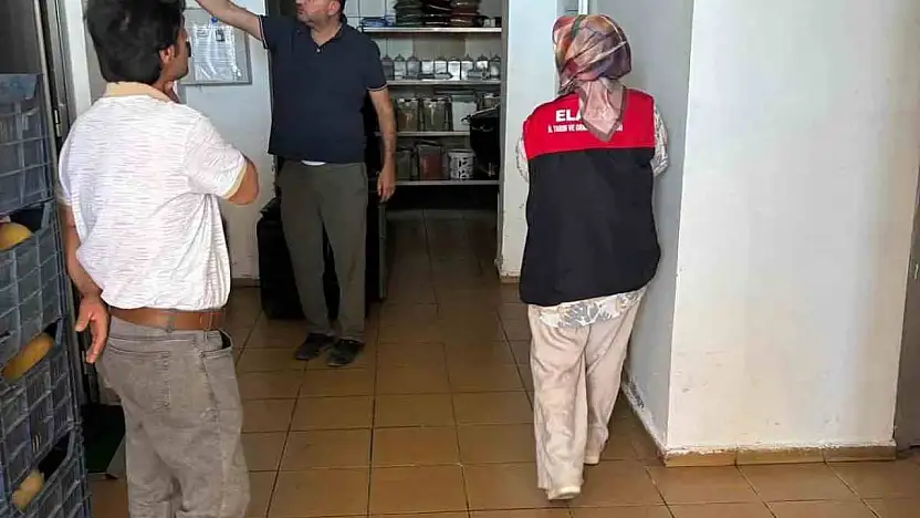 Arıcakta gıda üretim yerlerine denetim