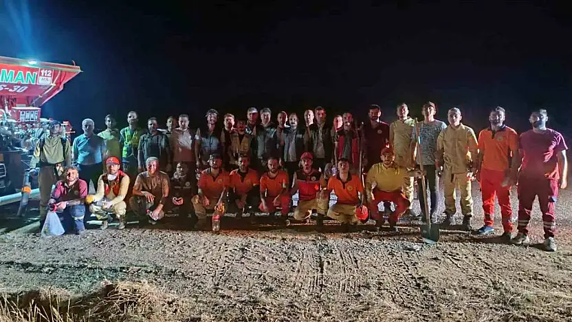 Bingöl'deki orman yangını söndürüldü