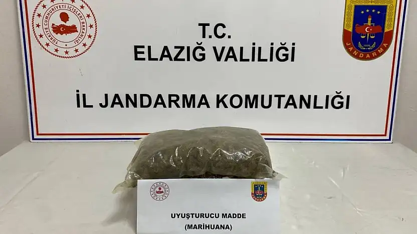 Elazığ'da uyuşturucuyla mücadele
