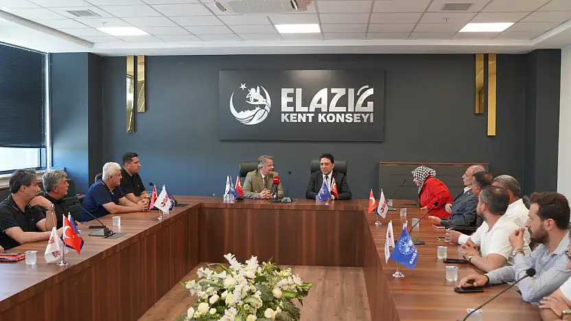 Nurullah Öner'den Elazığ Kent Konseyi'ne Ziyaret