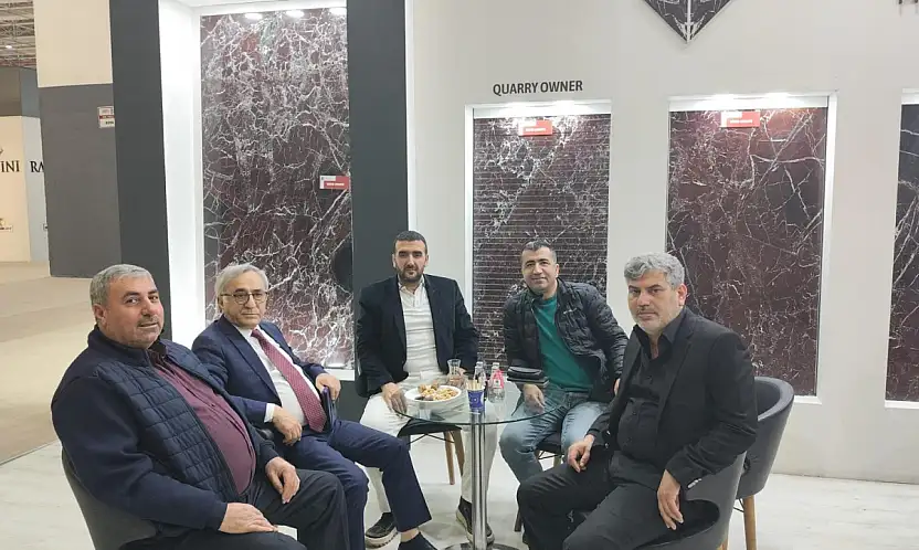 Elazığ OSB'den İzmir Mermer Fuarı'na Güçlü Temsil