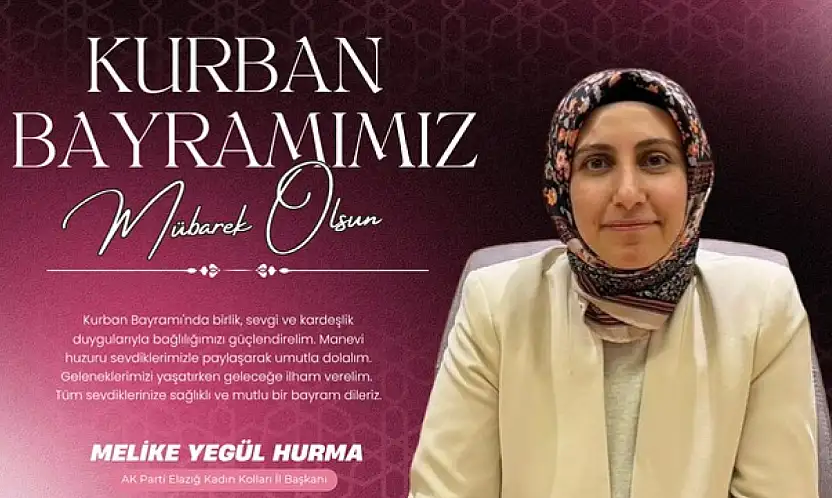 Başkan Hurma'dan Kurban Bayramı Mesajı