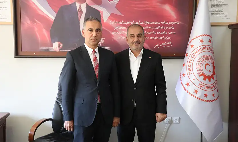 BAŞKAN ALAN'DAN KURUM MÜDÜRLERİNE ZİYARET