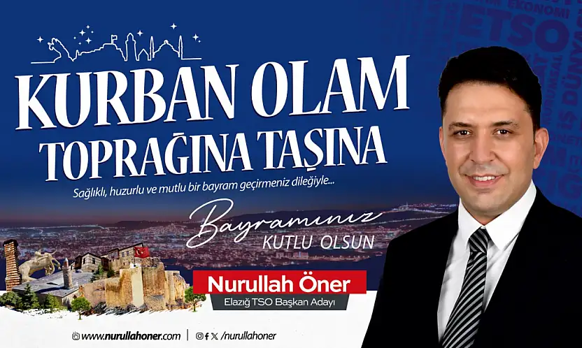 TSO Başkan Adayı Öner'den Kurban Bayramı Mesajı