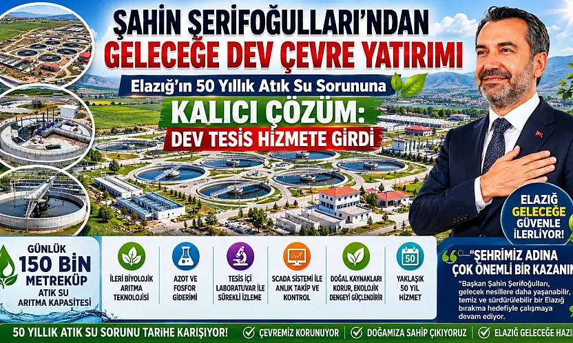 Şahin Şerifoğulları'ndan Geleceğe Dev Çevre Yatırımı