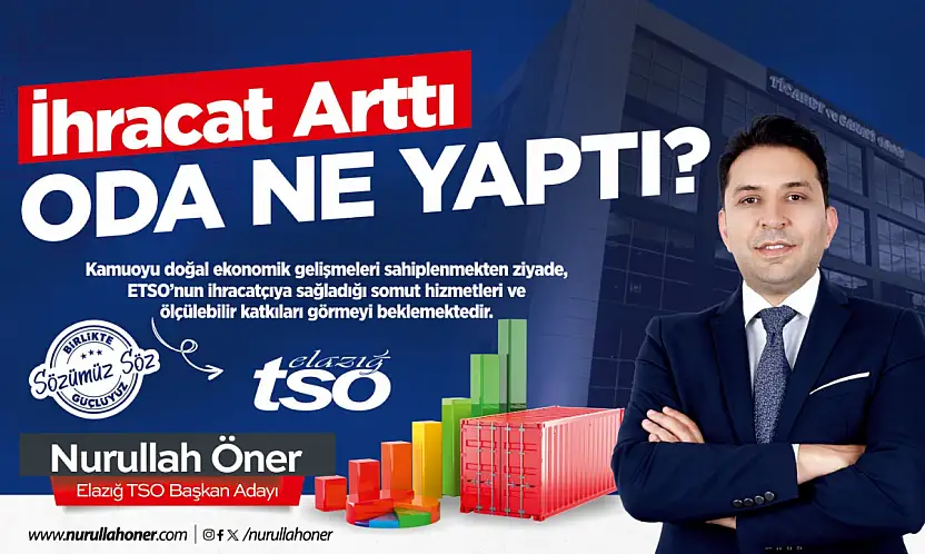 Nurullah Öner: 'İhracatın Başarısı Sadece Rakamlarla Ölçülmez'