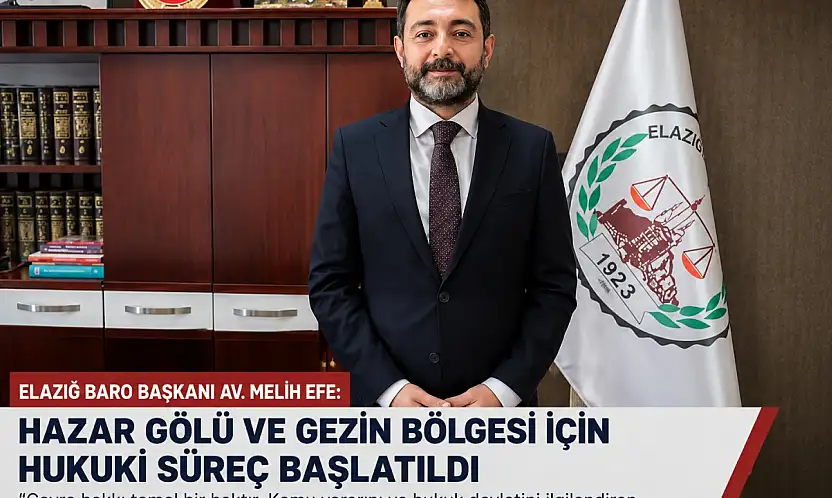 Elazığ Barosu Hazar Gölü ve Gezin Bölgesindeki Faaliyetler İçin