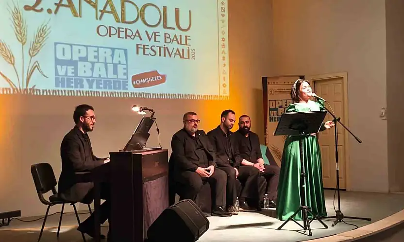 Çemişgezek'te ilk kez sahnelenen opera ve baleye yoğun ilgi