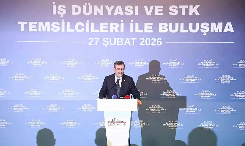 Cumhurbaşkanı Yardımcısı Cevdet Yılmaz, Elazığ'da